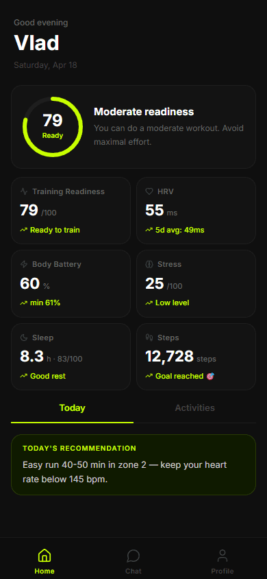 Mino app onboarding screen